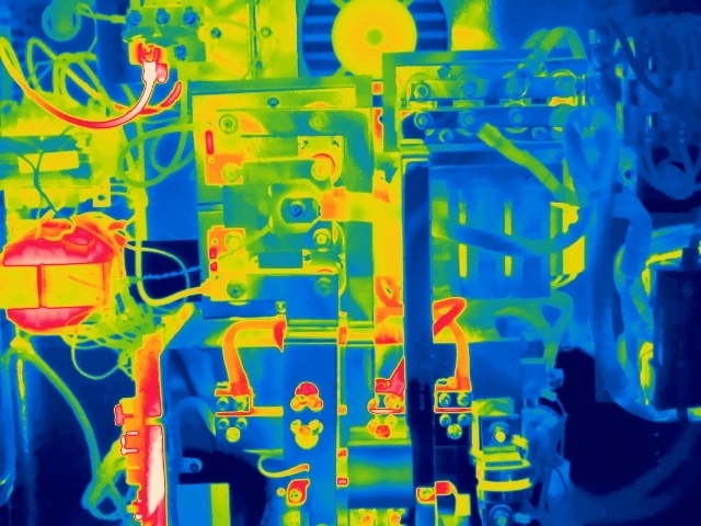 A sample image of the IR Thermal Imaging Conducted at Retrofit Electric Customer's Facility A sample image of the IR Thermal Imaging Conducted at Retrofit Electric Customer's Facility